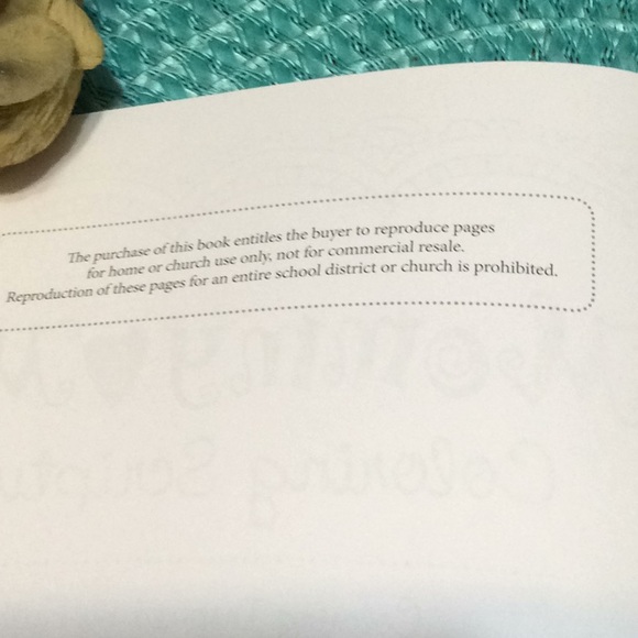 NWT barcode Mommy & Me Scripture Coloring Book - Picture 4 of 8